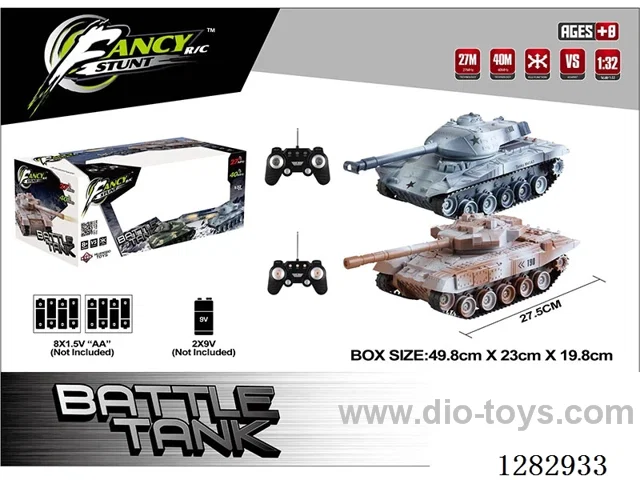 1:32 RC Infrared Battle Tanks not included battery