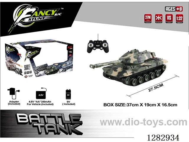 1:32 RC Infrared Battle Tanks included battery