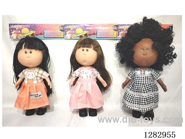 10-inch Vinyl Potato Doll - Random Hair Color Combinations