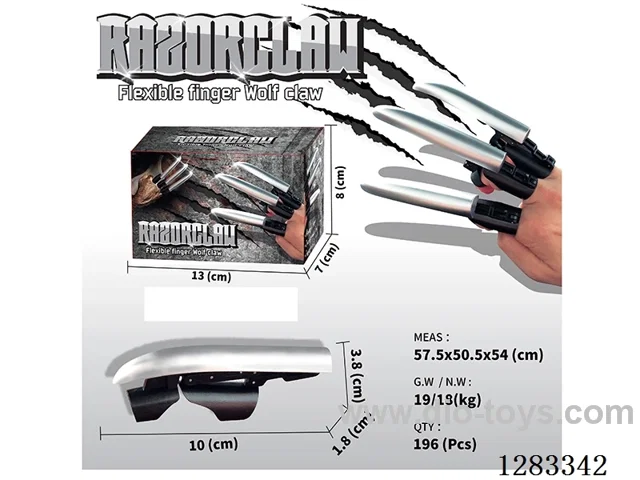 Retractable Wolf Claw Model (Finger)