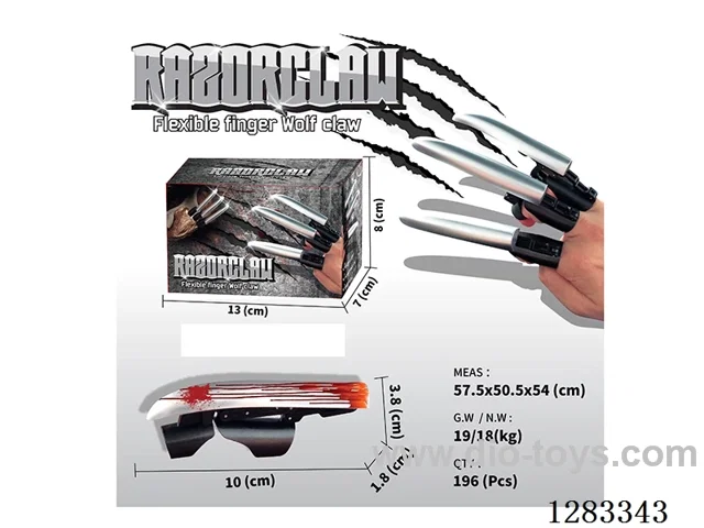 Retractable Wolf Claw Model (Finger)