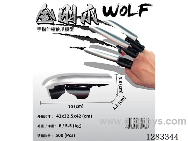 Retractable Wolf Claw Model (Finger)
