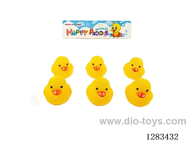 Vinyl duck 6PCS