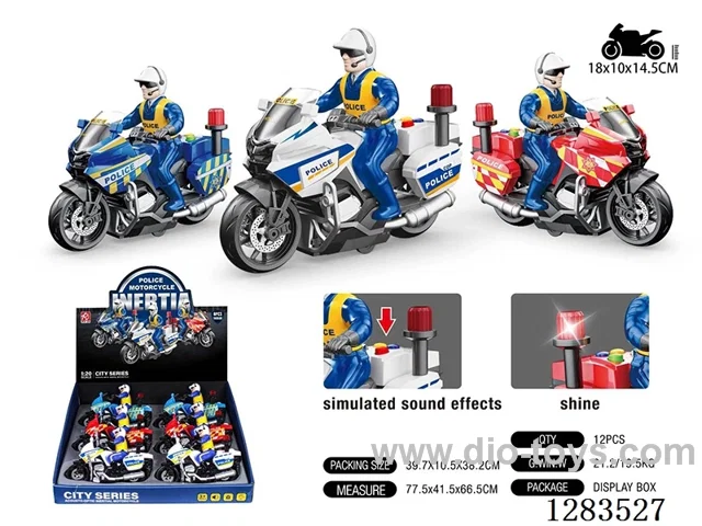 1:20 inertia motorcycles W L/M 6PCS included battery