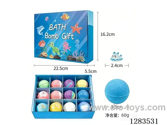 Ocean Bath Ball Set, 60g x 12