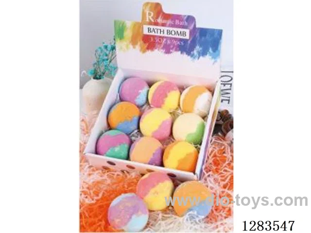 Bath salt balls