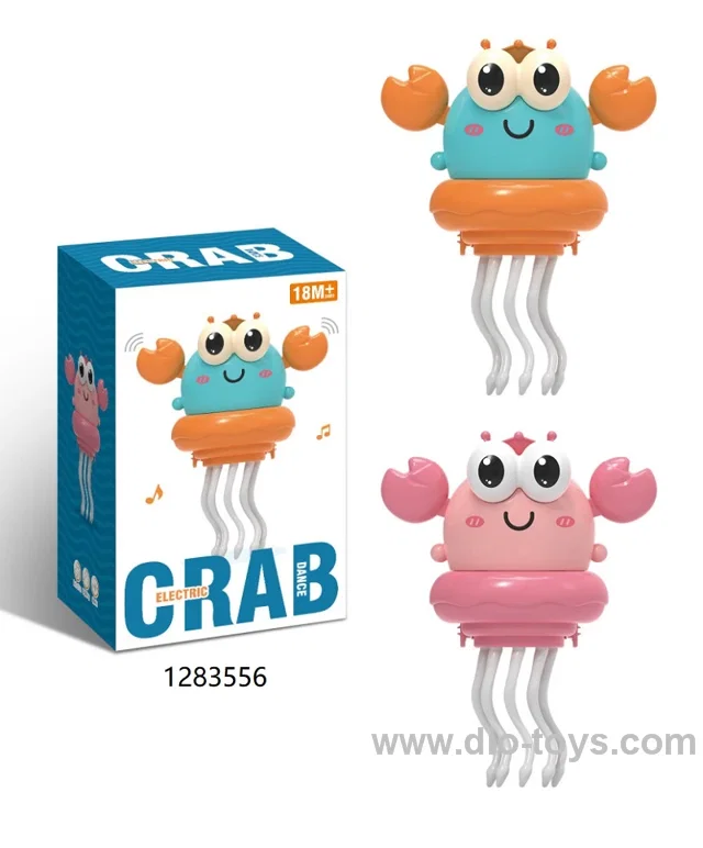 Dancing crab toy in color box