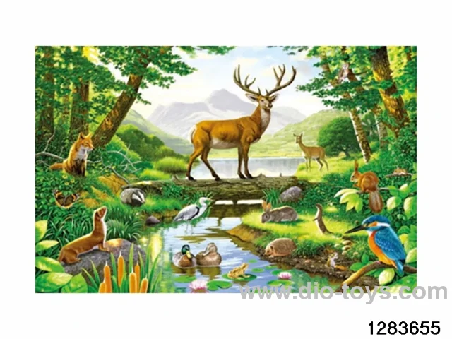 puzzle in 500pcs color box