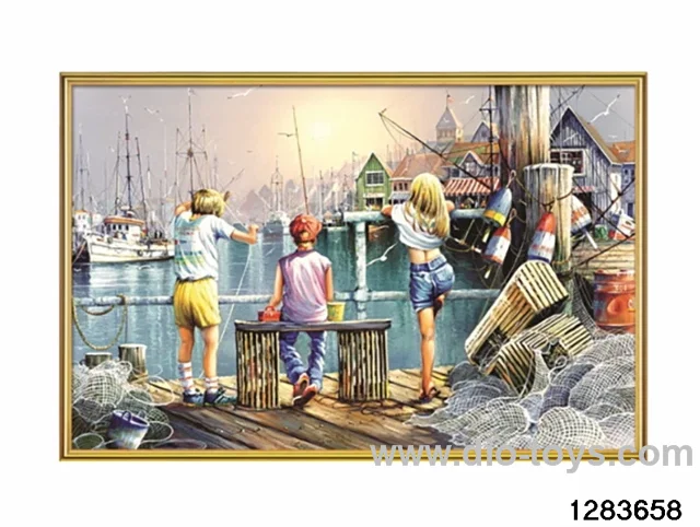 puzzle in 500pcs color box