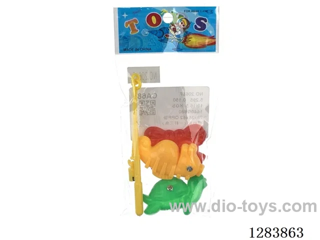 Mini Fishing Set (1 Rod, 3 Fish)
