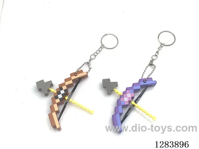 Minecraft Mini Bow and Arrow (with Keychain)