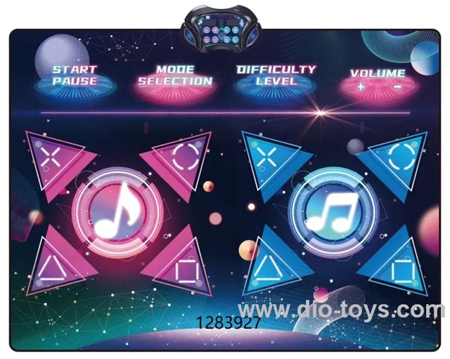 Double Dancing Changllenge Play mat in color box