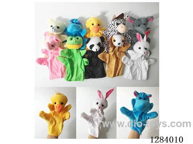 Large animal hand puppets