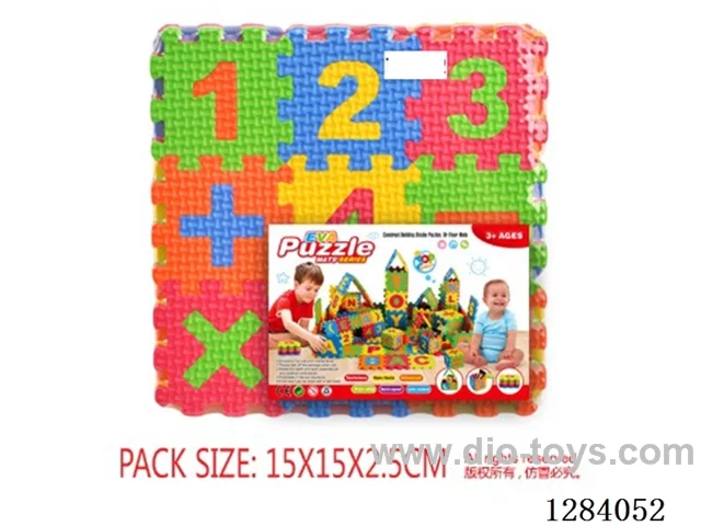 EVA Numbers and Math Symbols Puzzle (27 pcs)