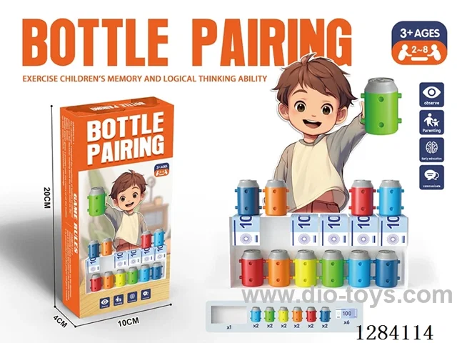 Mini Bottle Matching Game