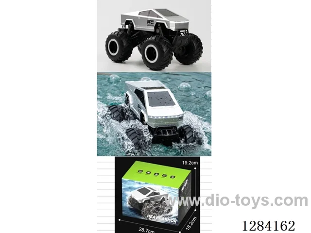 Amphibious Land-Water Vehicle 1:18 4WD 2.4G RC Waterproof included battery