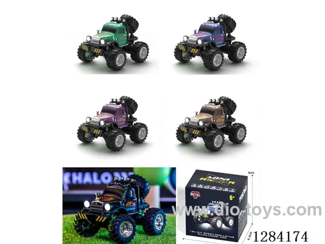 Mini Car 1:64 2WD 2.4GHz RC with Lights and App Control included battery