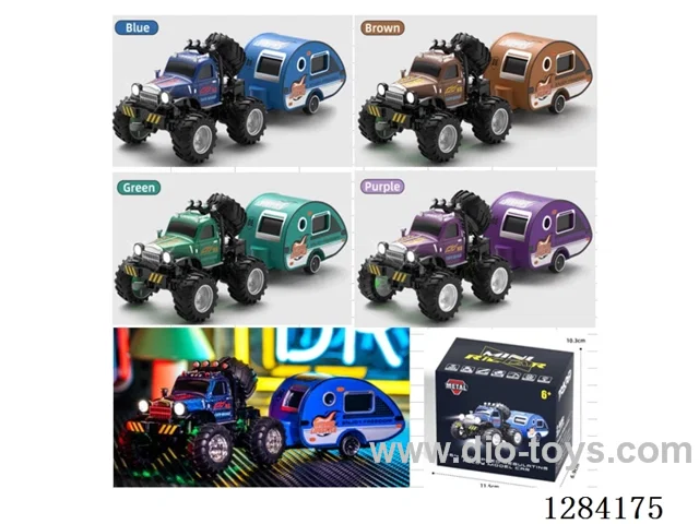 Mini Car 1:64 2WD 2.4GHz RC with Lights and App Control included battery