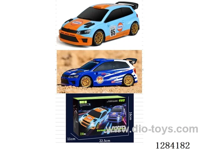 Drift Car 1:24 4WD 2.4GHz RC Lights included battery