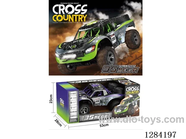 1:10 4WD 2.4G RC car with light included battery