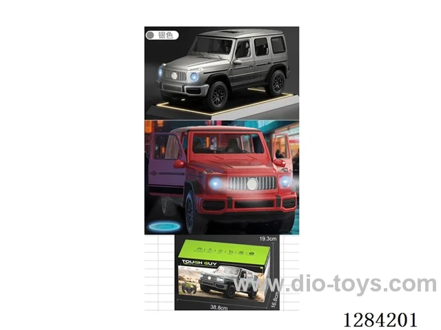 1:16 4WD 2.4G RC car W L/M//projection/Gesture-activated door opening included battery