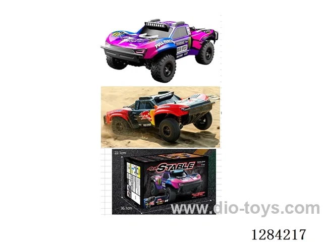 High-Speed Car Brushless Motor 1:10 4WD 2.4 GHz RC ,lights included battery