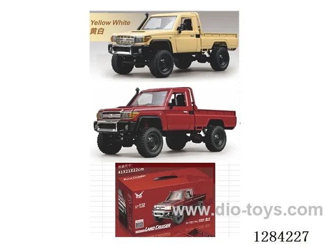 1:12 4WD 2.4G RC car with light/ openable door included battery