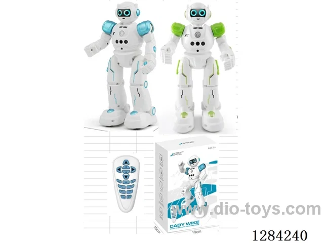 Infrared RC Robot W L/M / Programmable Moves / Voice / Touch Sensing / Dancing / Sensor Interaction included battery