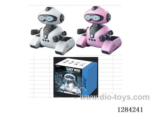 RC Robot 2.4G W L/M / Programmable Movements / Voice / Touch Sensing / Dancing / Sensor Interaction / Voice Recording included battery