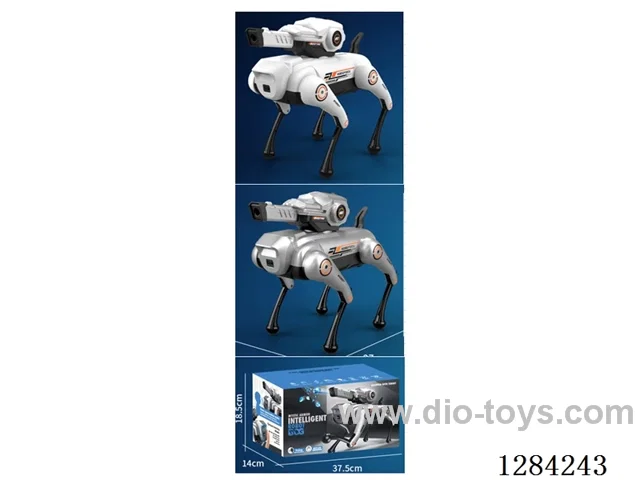 RC Robot Dog 2.4G W L/M / Programmable Movements / Built-in Voice / Touch Sensing / Water Balloon / Dancing included battery