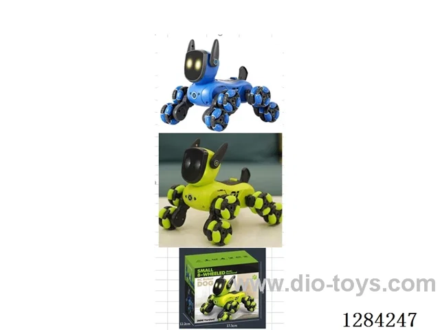 RC Robot Dog 2.4G W L/M/ Programmable Movements included battery