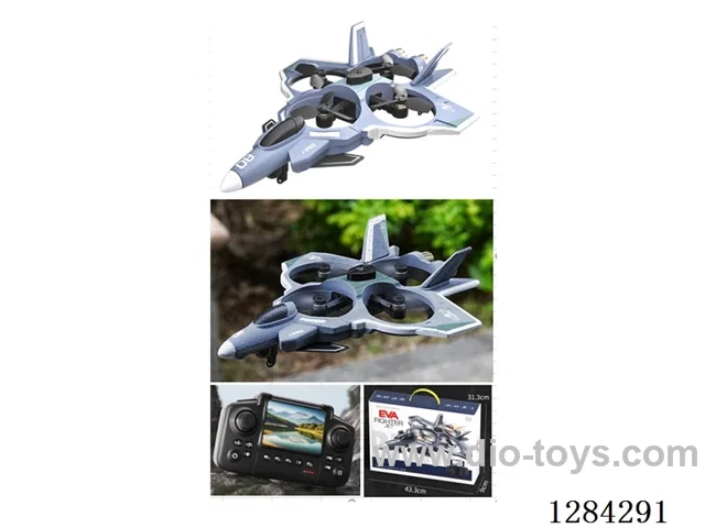 RC quadcopter / brushless motors / 2.4 GHz / 4.3-inch display / altitude hold / LED lights / obstacle avoidance / dual cameras / app control / photo and video capture included battery