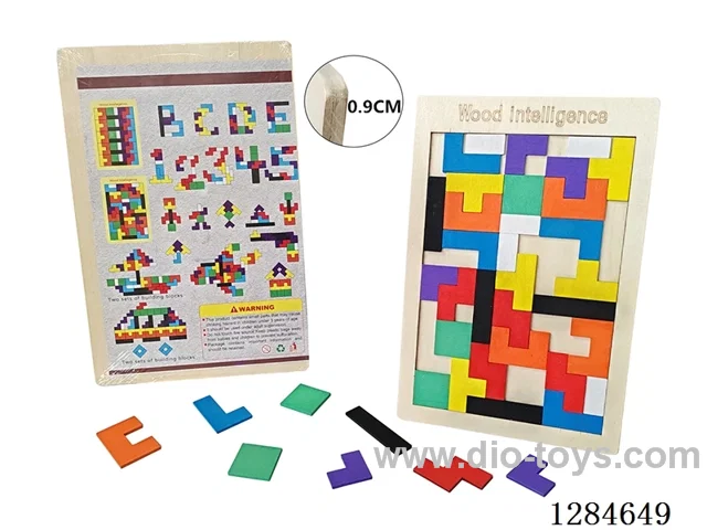 Wooden Tetris Block Puzzle 10