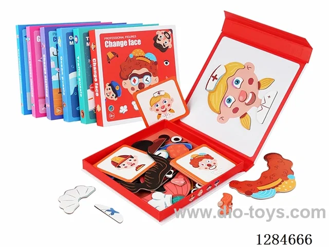 Educational Magnetic Puzzle Sets (Various Styles)