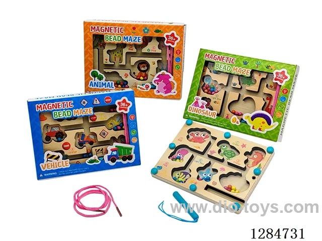 Wooden Mini Bead Maze - 4 Styles