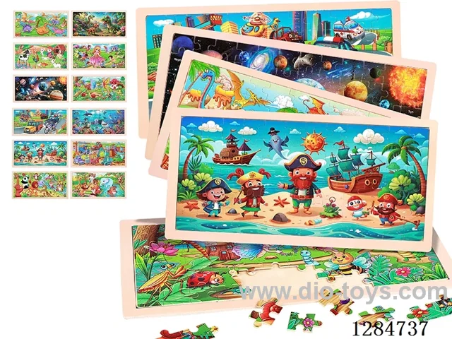 Wooden 72PCS Educational Puzzle