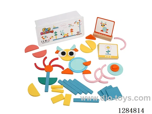 Wooden Fun Building Block Puzzle