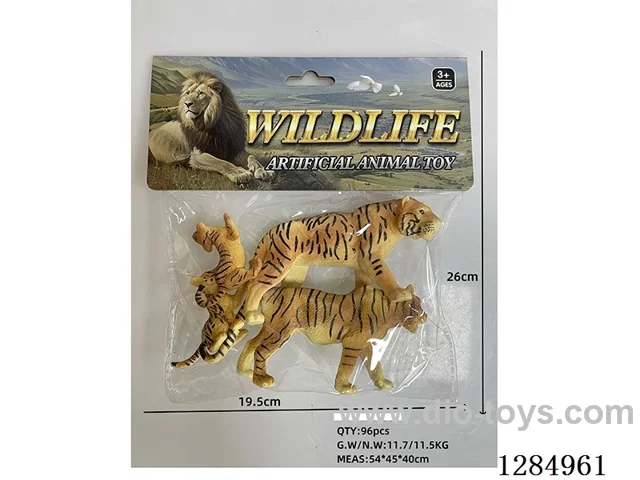 A family of four tigers