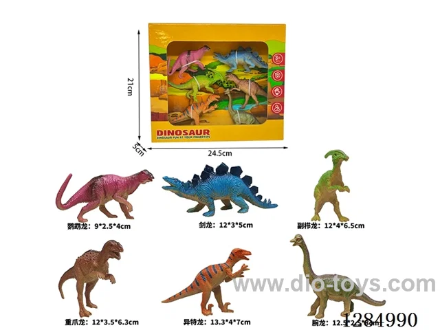 Medium Wild Animals 6 styles Display Box Set