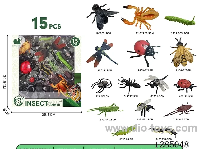 Insects (15 Styles) Large Window Box Set