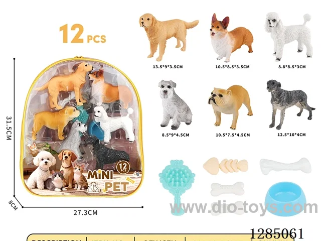 Pet Dogs + Accessories 12 styles Large Backpack Set