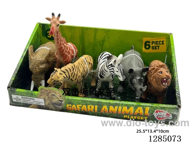 Wild Animals 6-Style Display Box Set