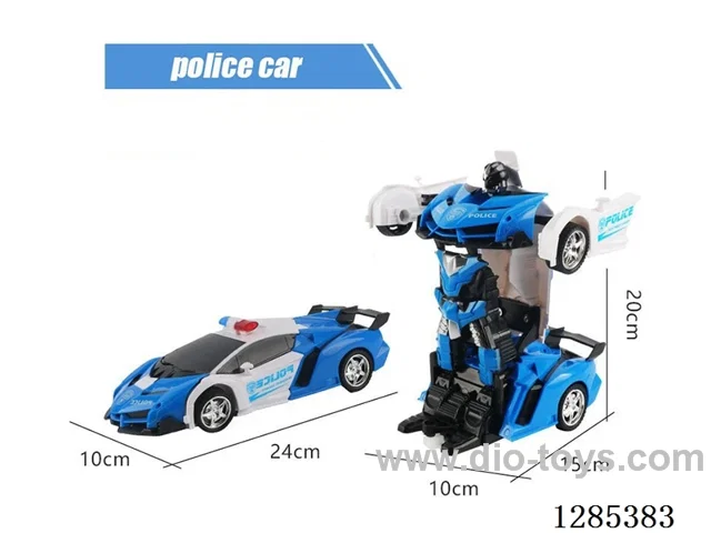 1:18 2.4G RC Transforming car included battery