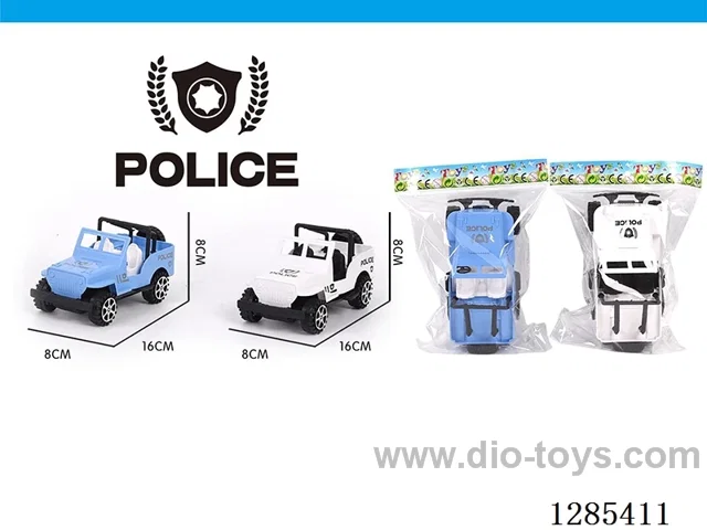 Inertia Jeep Police Car