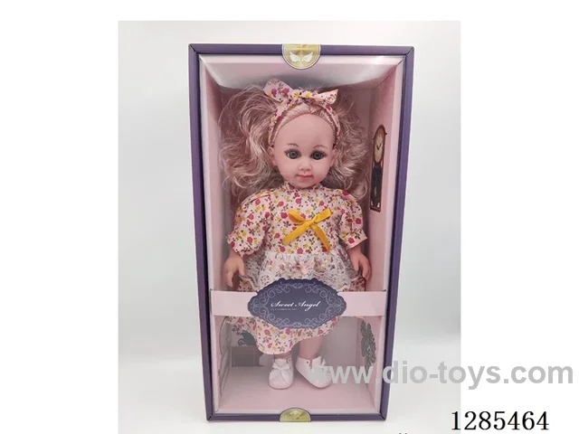 14-inch Cotton-Bodied Doll with “Little Stars” Music IC included battery