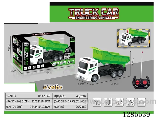 1:16 4ch RC Construction Dump Truck not included battery