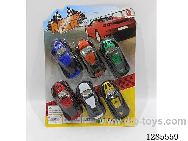 pull back Painted Sports Car