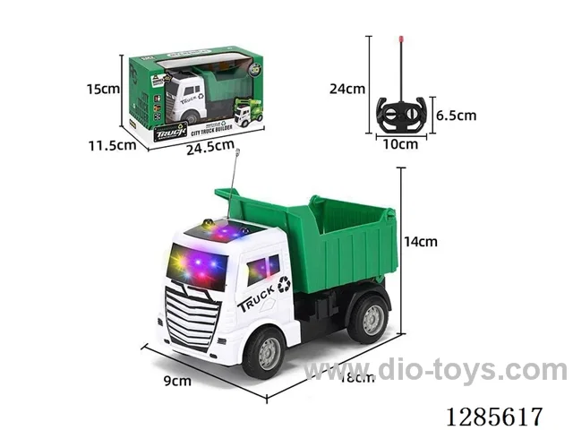 4ch Construction RC Car with 3D Lights (GCC) (Battery Not Included)