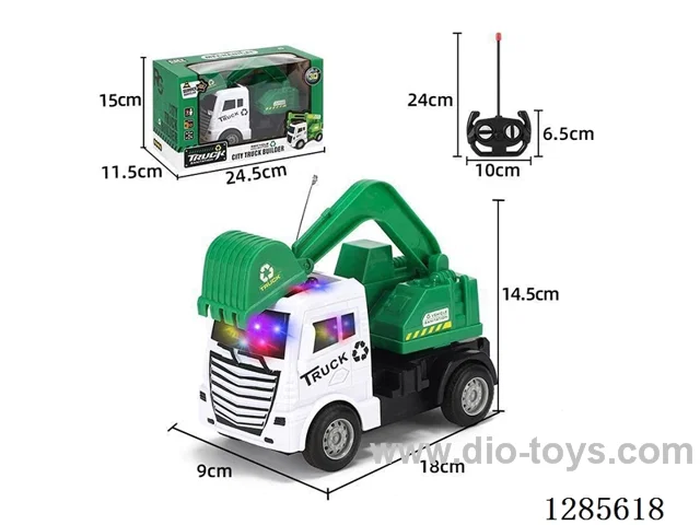 4ch Construction RC Car with 3D Lights (GCC) (Battery Not Included)