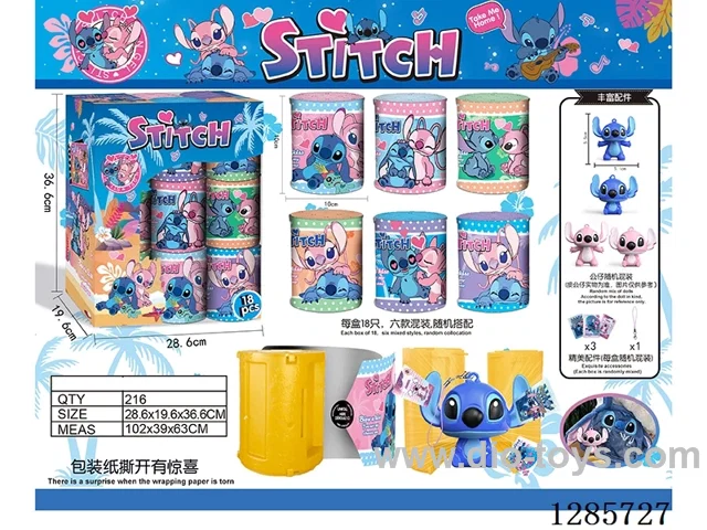 Stitch Carry-Along Capsule – Display Box (Set of 18)